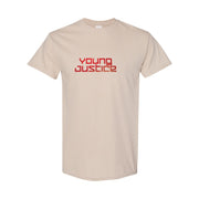 Men's Young Justice Cotton T-Shirt - Tan