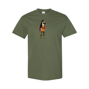 Men's Zatanna Cotton T-Shirt - Army Green