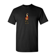Men's Zatanna Cotton T-Shirt - Black