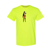 Men's Zatanna Cotton T-Shirt - Safety Green